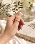 Peridot Eternity Band — August Birthstone