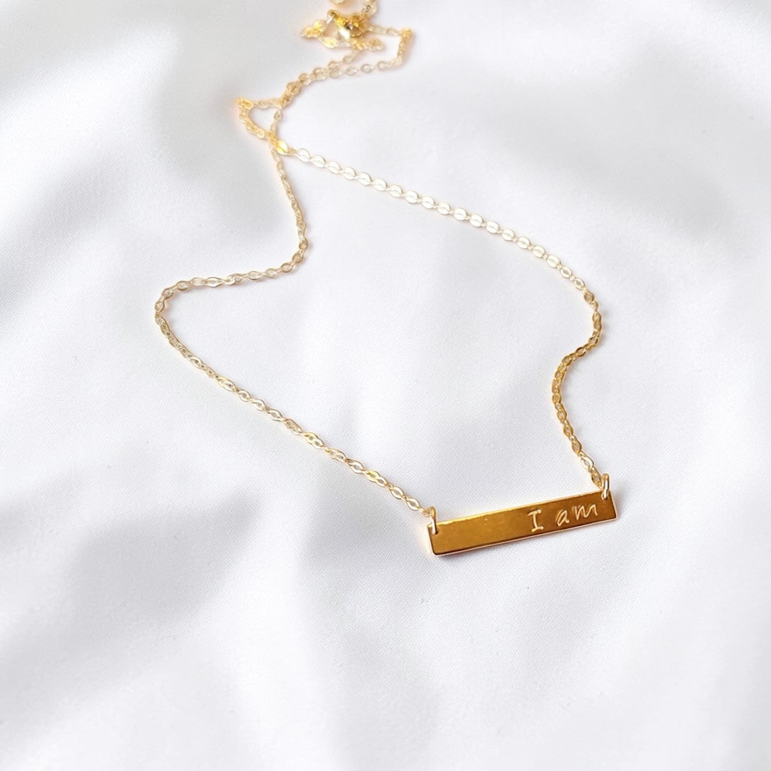 I AM BAR NECKLACE