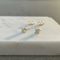 KYLIE DIAMOND STUD EARRINGS
