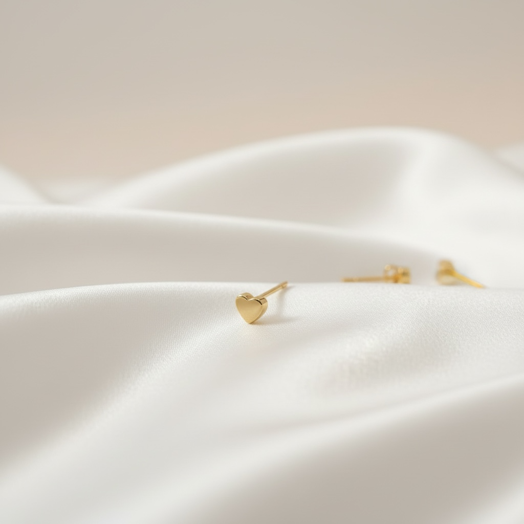 GOLD LOVE EARRINGS