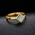 Aquamarine Everyday Gold Ring