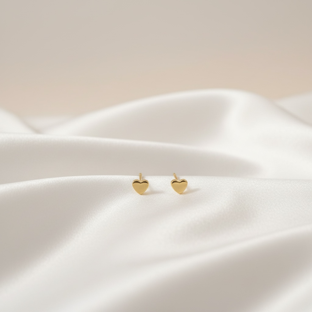 GOLD LOVE EARRINGS