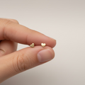 GOLD LOVE EARRINGS