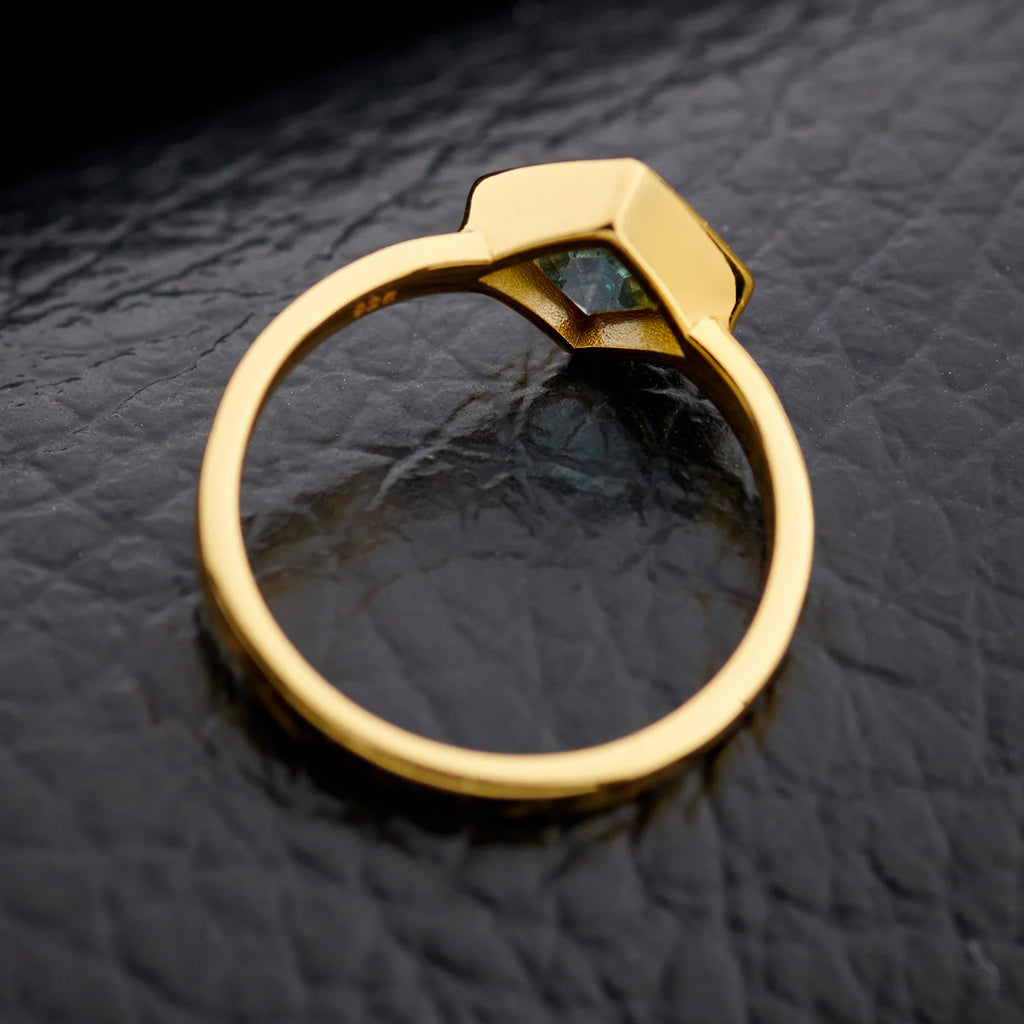 Blue Topaz Everyday Gold Ring