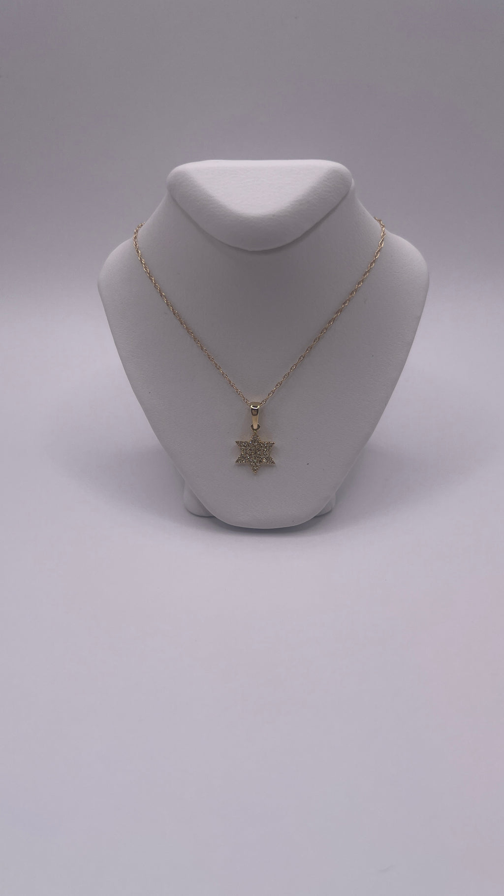 IRIS PAVE STAR DIAMOND NECKLACE