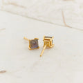 Labradorite Gold Vermeil Earrings